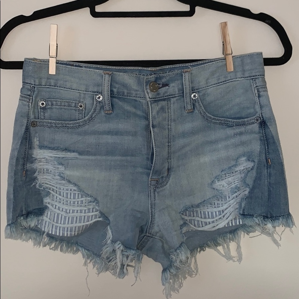 Vintage hi-rise festival shorts